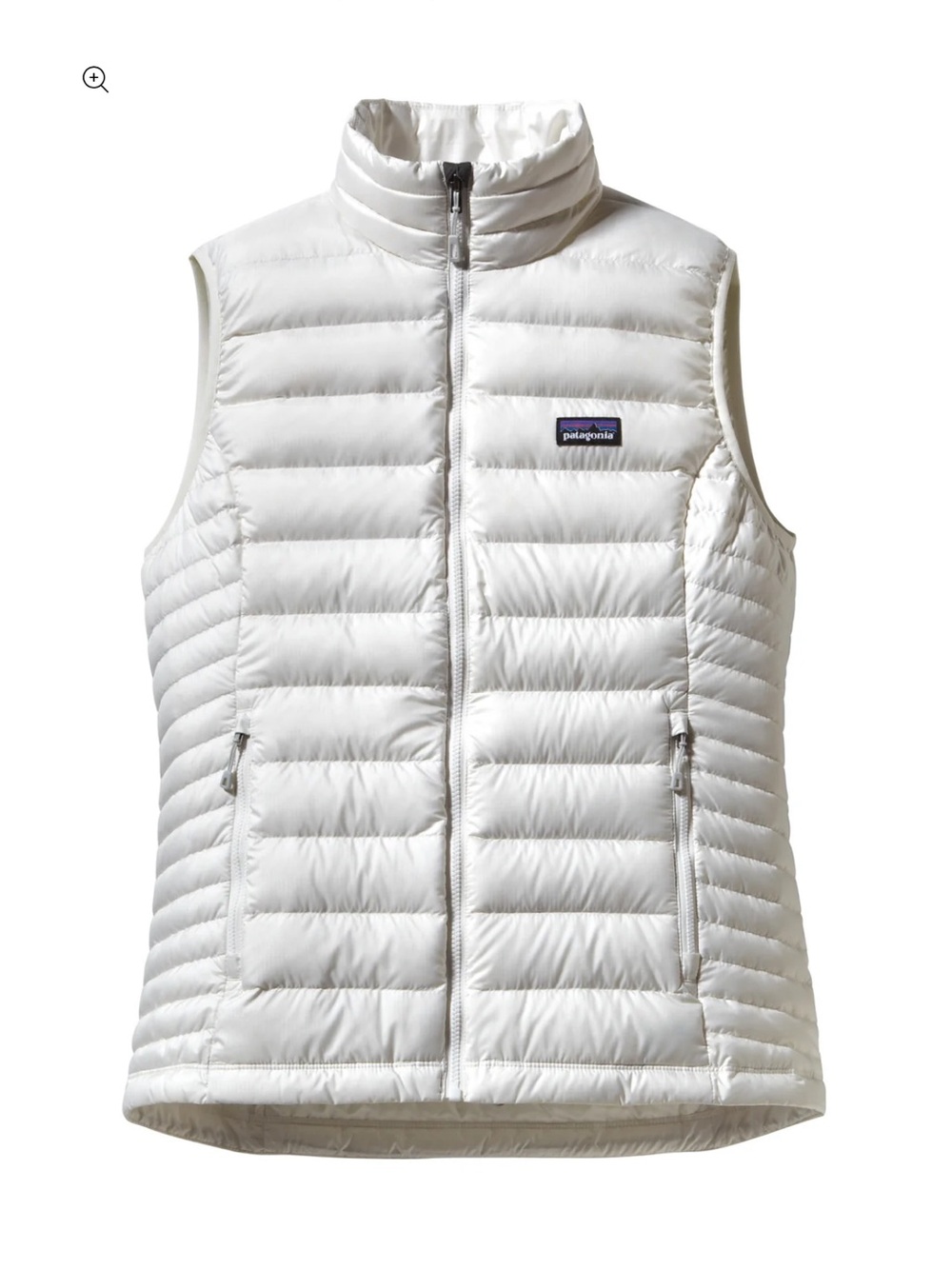 Patagonia Women's White Puffer Down Vest